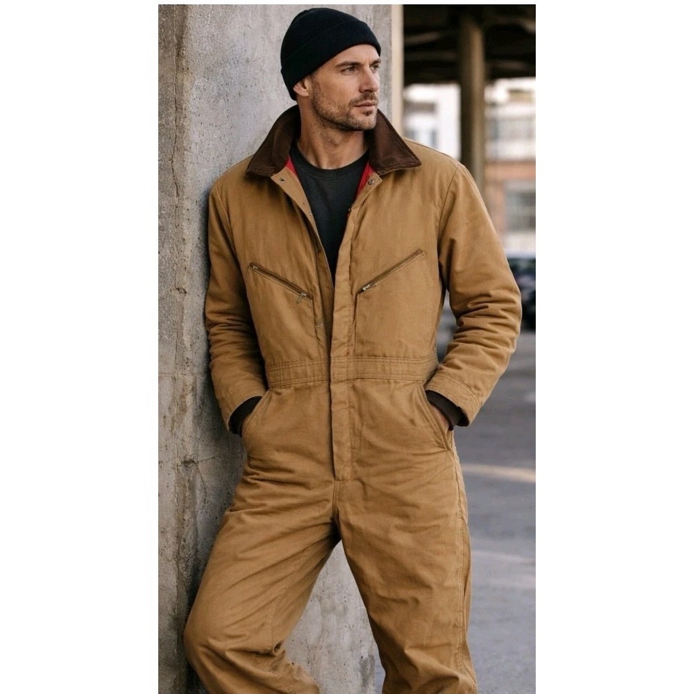 Walls Coveralls Mens‎ Medium  Blizzard Pruf Insulated Workwear Lined VTG USA